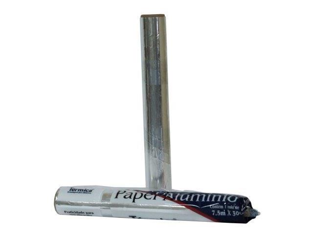 ROLO DE ALUMINIO 30CM X 7,5M (25) - UN