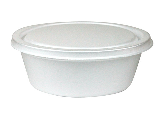 FM110 - Pote Marmita Redonda 1100ml com Tampa - Caixa com 100 Unidades