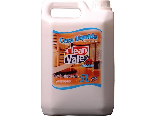 CERA LIQUIDA INCOLOR CLEAN VALE - BB C/5 KG