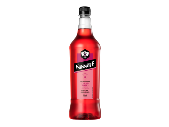 Ninnoff Pet Beb. Alcoólico Mista Caipired 870ml - 6 Umidade