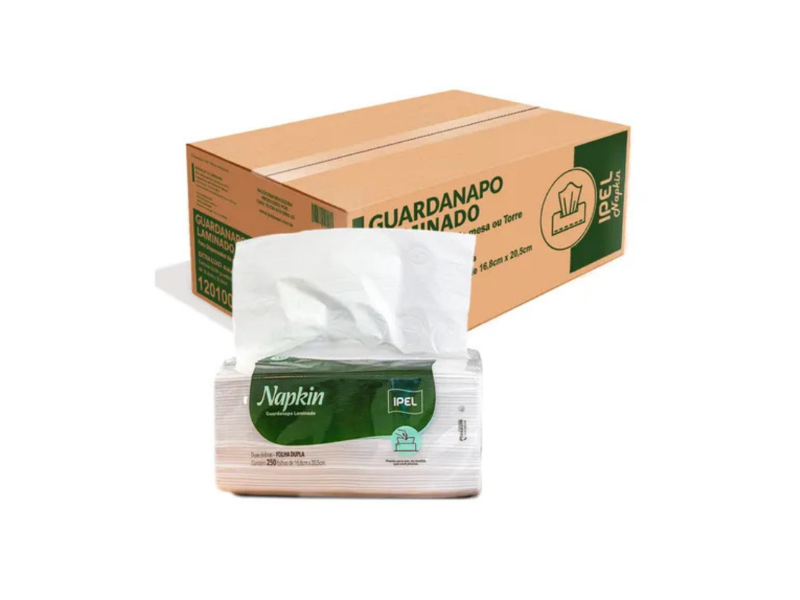 Guardanapo Lanche Fardo Ipel Napkin  30gr - Cx C/6000 Un