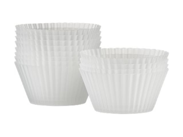 Forminha de Papel Branca 4,3x2,6cm (N1) - Pacote com 1000 Unidades
