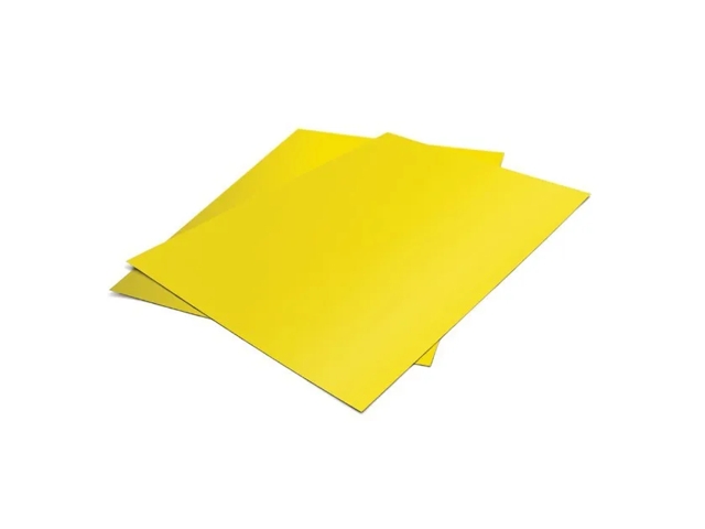 PAPEL PRESENTE LISO 60CM AMARELO CARTAZ 135GR/M2 - KG