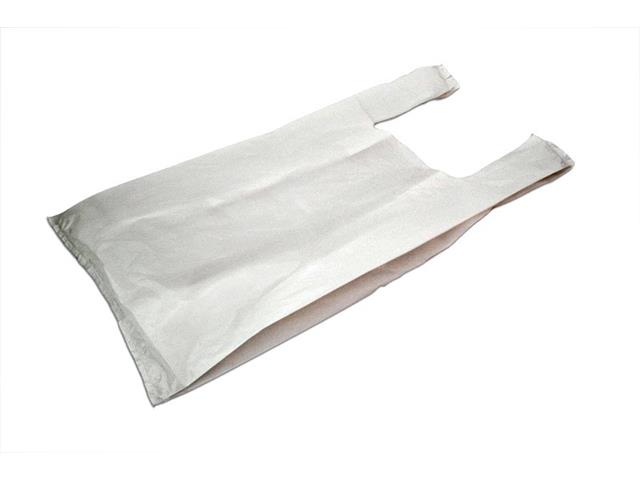 Sacola Plástica Branca 60x75x0,3cm Gigante - Fardo com 1000 Unidades