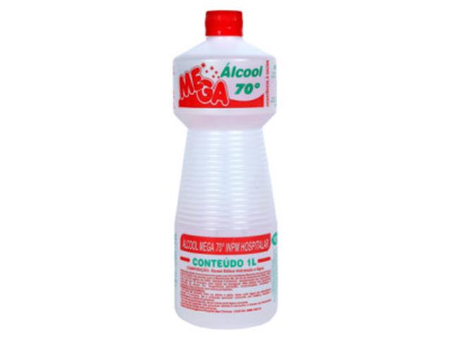 ALCOOL LIQUIDO 70 INPM SAFRA (12) - BB C/1 LITRO