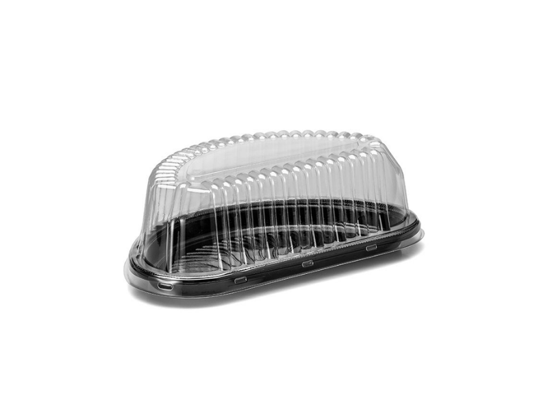 GMT Embalagem Pet Meia Torta Preta 551433 - Caixa Com 100 Unidades 