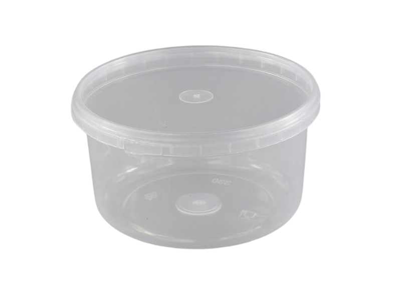 Pote com Tampa com Lacre 330ml  - Cx C/ 800 Unidades