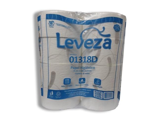 Papel Higiênico Rolão 300m 100% Celulose Paloma - Fardo com 8 Unidades