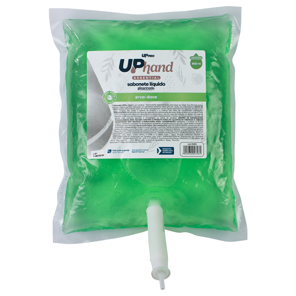 Sabonete Refil Líquido Bag Erva Doce Up Hand  - Unidade