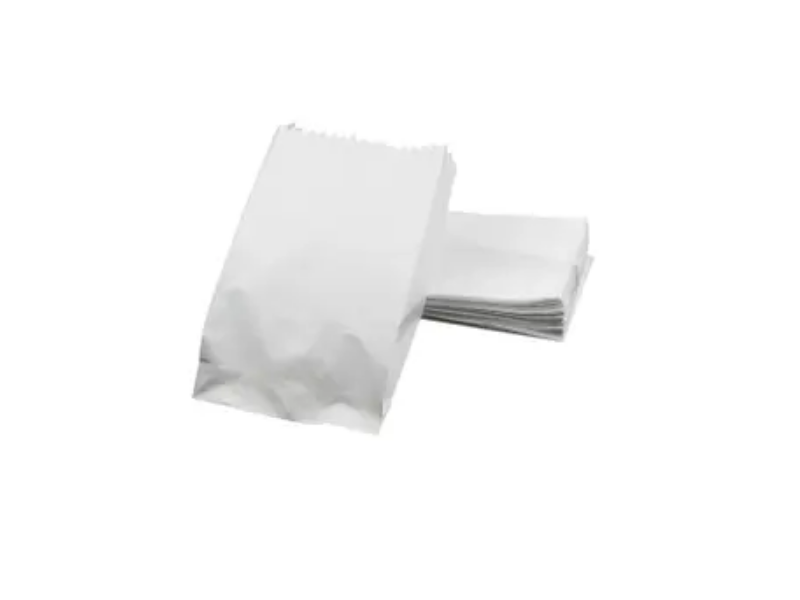 Saco Papel Mono Branco 2kg 13x27cm 35g - Fardo com 500 Unidades