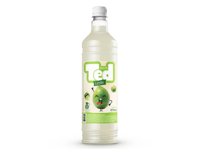 Ted Xarope Limão 870ml Pet - 6 Unidade