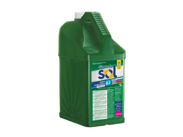 Água Sanitária Girando Sol Verde - Gl C/5 Litros