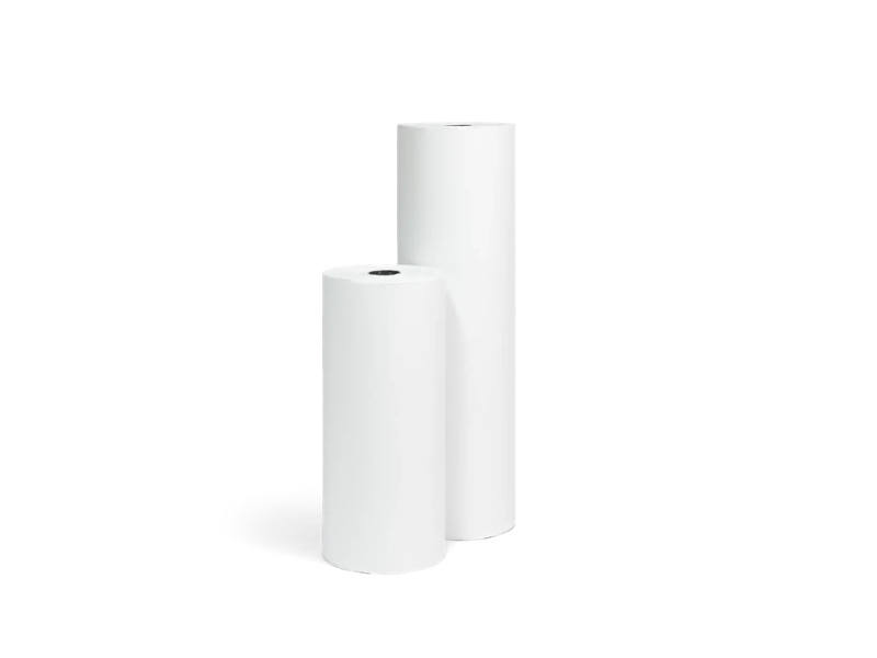 Bobina Papel Pedras Brancas 40cm x 30g x 500m (6) - Quilo