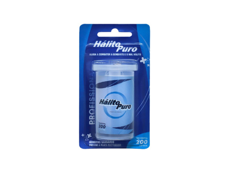 Fio Dental Refil 200m Hálito Puro - Unidade