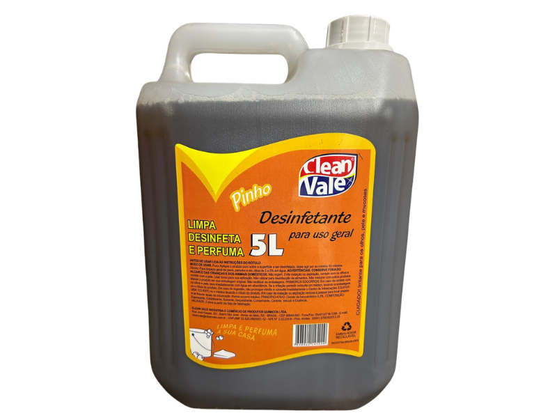 Desinfetante Pinho Clean Vale - Bombona C/5 L