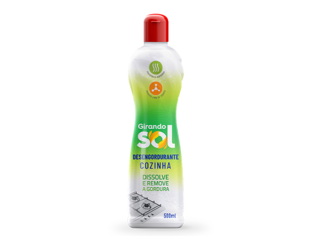 Desengordurante Cozinha Girando Sol 500ml – Unidade