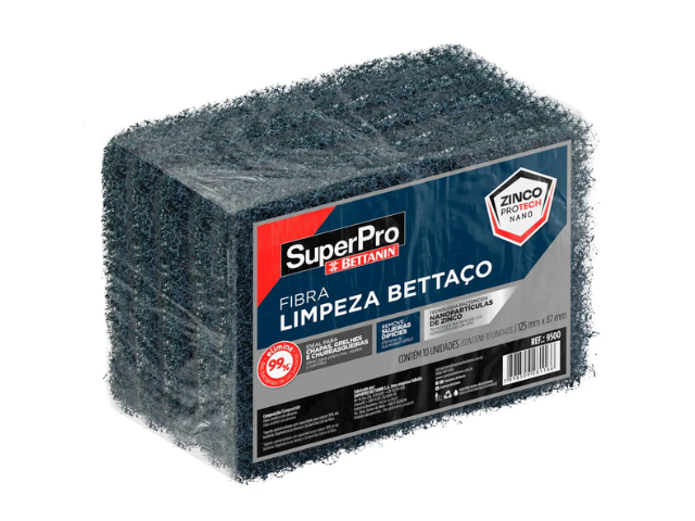 Fibra de Limpeza Pesada Bettaco  9500 - 10 Unidades