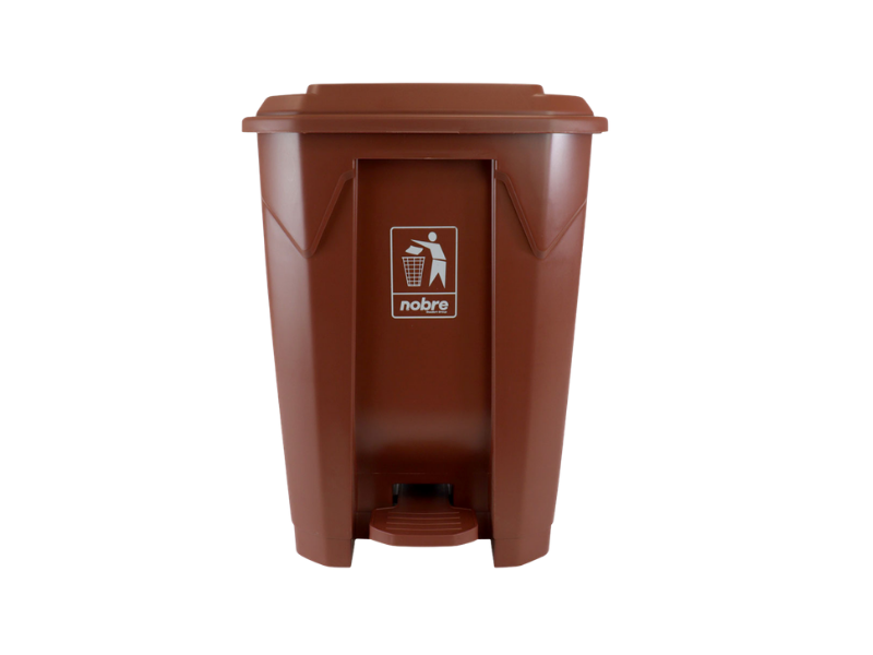 Lixeira Plástica com Pedal 50L Nobre