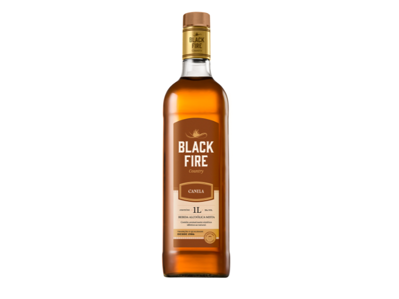Black Fire Country Canela Beb. Alcoólico Mista -  6  Unidade 