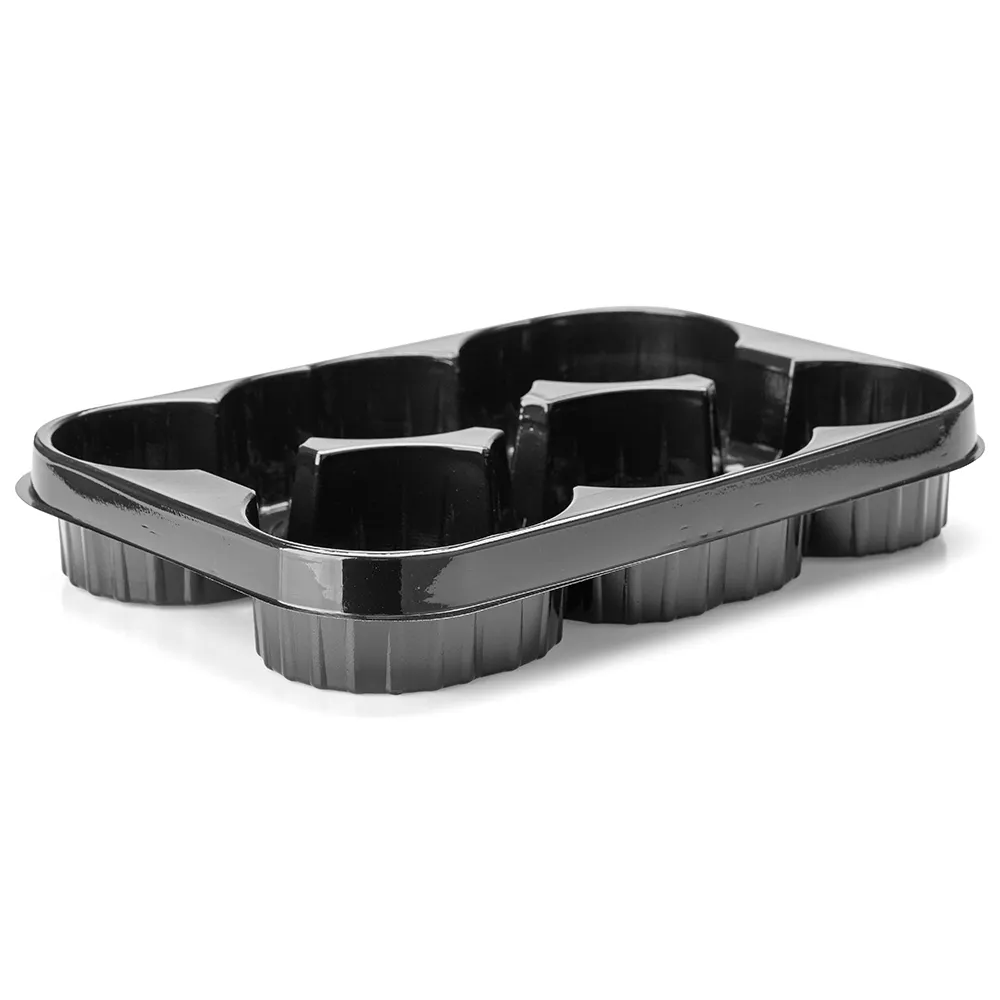 GN 1114 Porta Vasos 12 e 14 com 06 Divisórias - Preta
