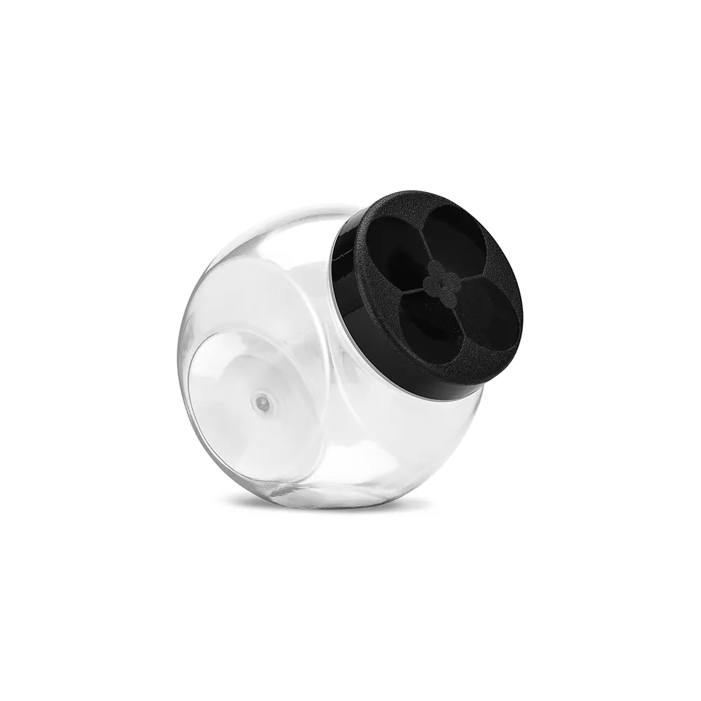 G 1020 Pote Multiuso PET c/ Tampa PP - 1300ml - Cristal / Tampa Sortidas
