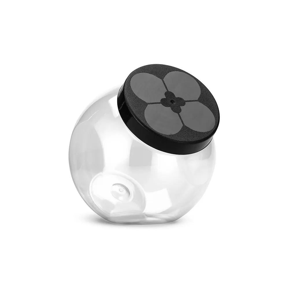 G 1027 Pote Multiuso PET c/ Tampa PP - 2300ml - Cristal / Tampa Sortidas