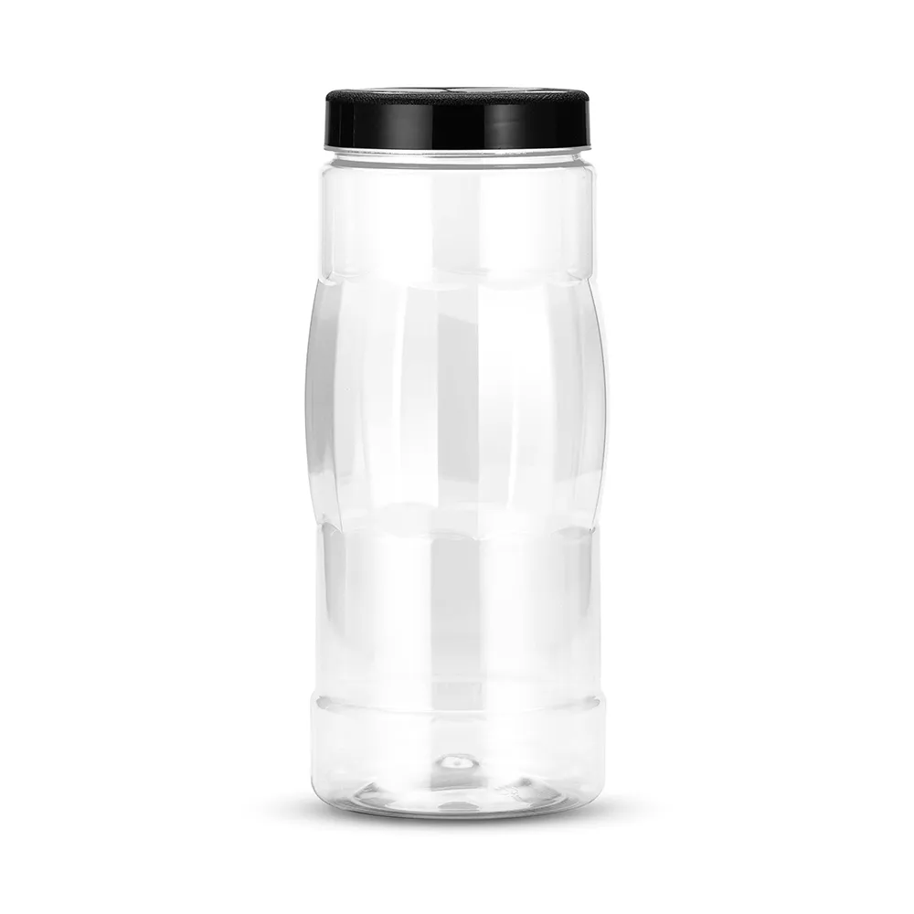 G 1416 Pote Multiuso PET c/ Tampa PP - 1900ml - Cristal / Tampa Sortidas