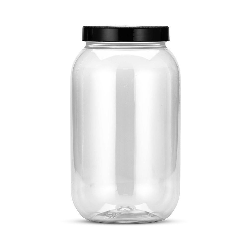 G 1435 Pote Multiuso PET c/ Tampa PP - 3750ml - Cristal / Tampa Sortidas