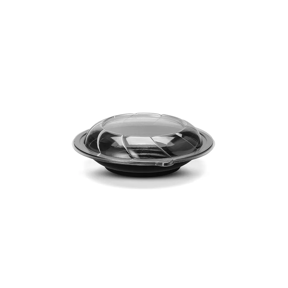 G 26I Saladeira - 1000ml - Base Preta e Tampa Cristal