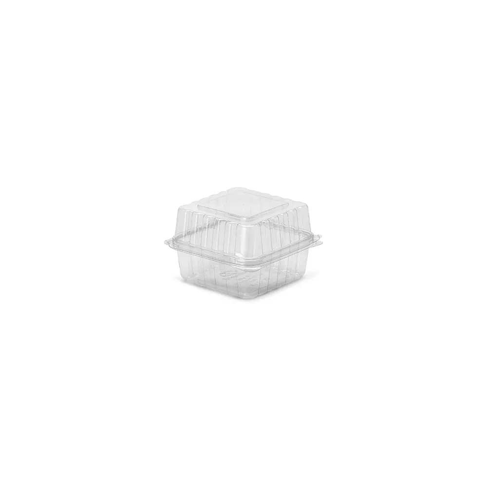 G 658 Doce Quadrado com Tampa Articulada - 500ml - Cristal