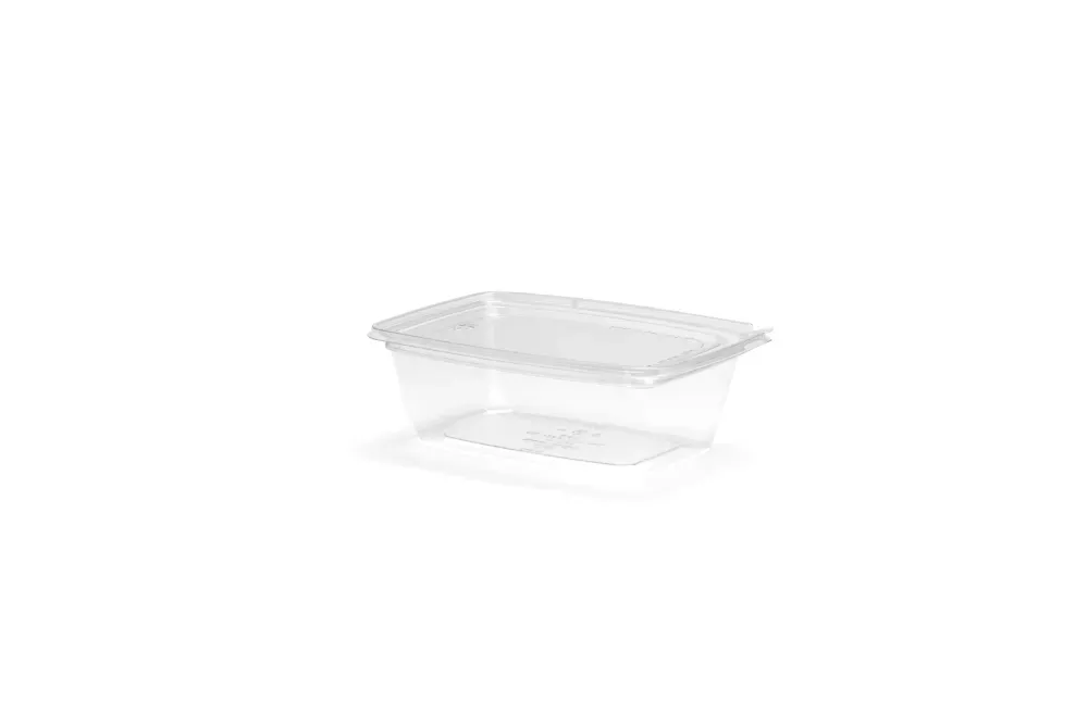 G 736 Pote retangular com lacre 750ml - Cristal