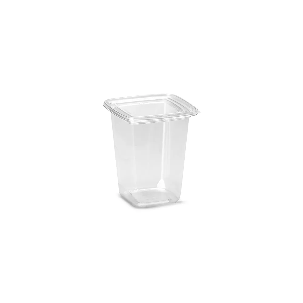 G 769 Pote Quadrado com Lacre - 946ml - Cristal