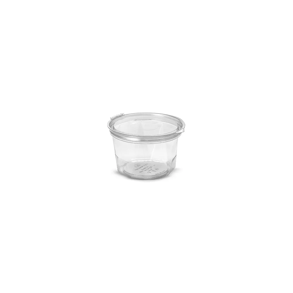 G 771D Pote Redondo com Tampa Articulada - 450ml - Cristal