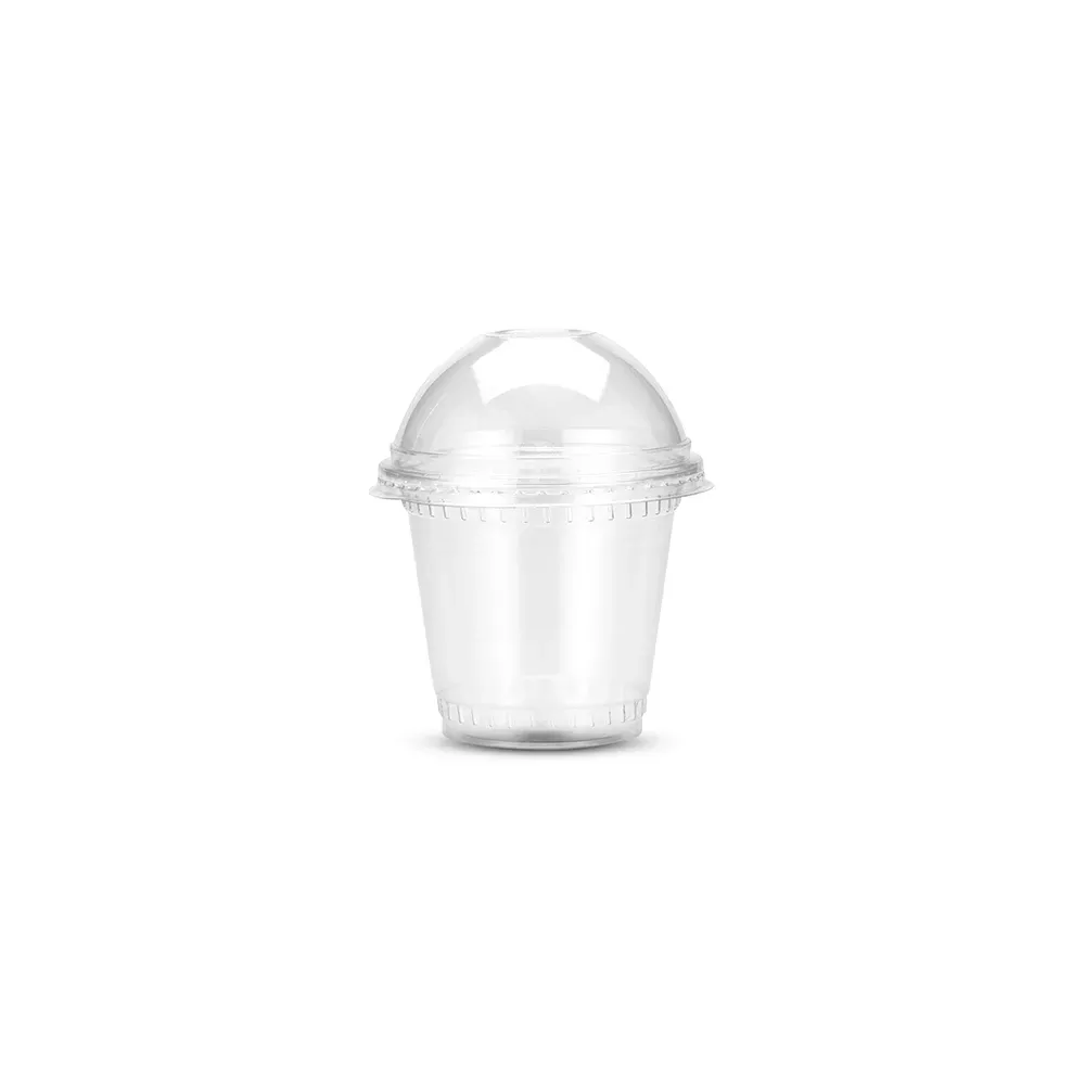 G 830 SF Copo - 300ml + Tampa Bolha sem Furo - Cristal