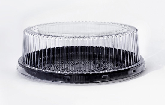 PF-50 BPR Torta Pequena Baixa - Base Preta