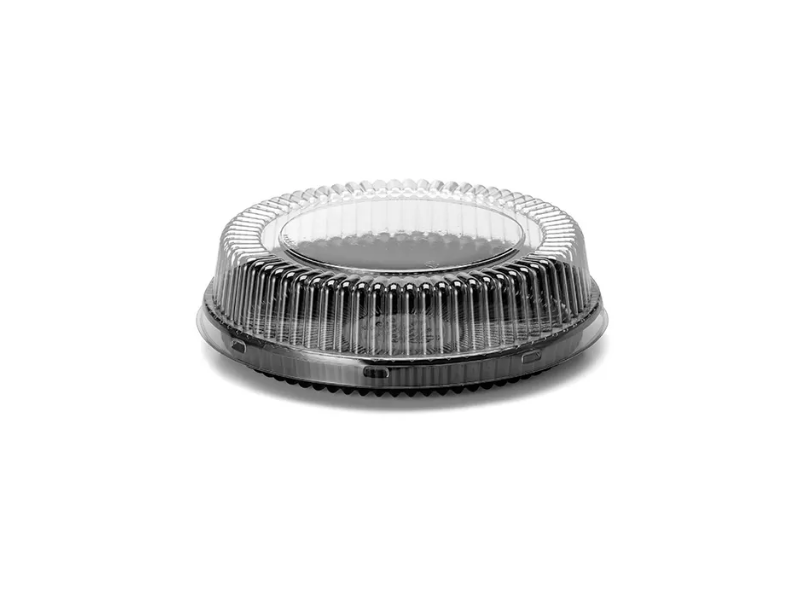 G32MB-PT - Embalagem Preta Baixa Mini Torta Millenium - Caixa com 100 Unidades  