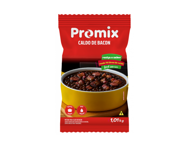Caldo Po De Bacon Promix (10) - Pct C/1,01 Kg