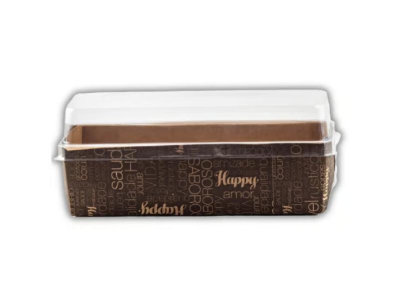 Fb2gt  Forma Papel Inglês Happy com Tampa 18x7x5cm - Pacote com 25 Unidades