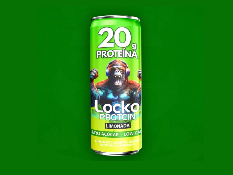 Locko Protein Bebida Suplemento Limonada Fardo 6 Unidade