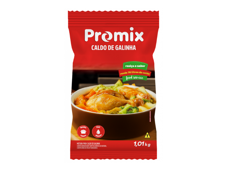 Caldo Po De Galinha Promix (10) - Pct C/1,01 Kg