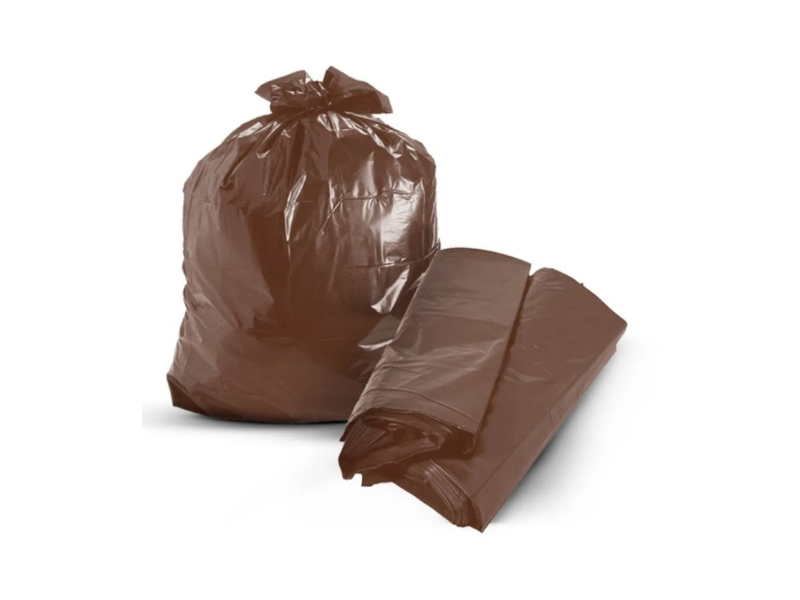 Saco De Lixo 40l Marrom Reforçado - Fd C/100 Unidade