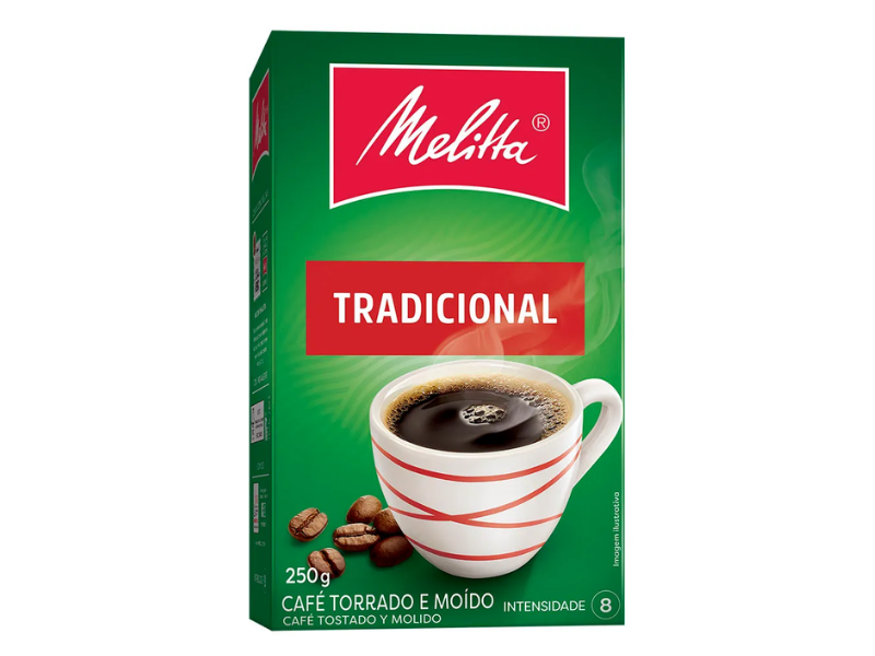 Café Vácuo Melitta Tradicional -  Cx 500GR