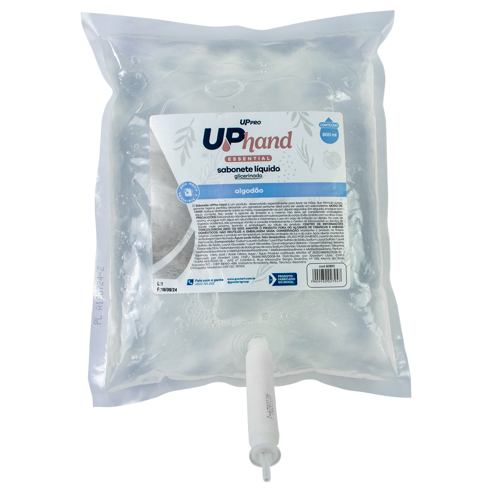 Sabonete Refil Líquido Bag Algodão Up Hand  - Unidade