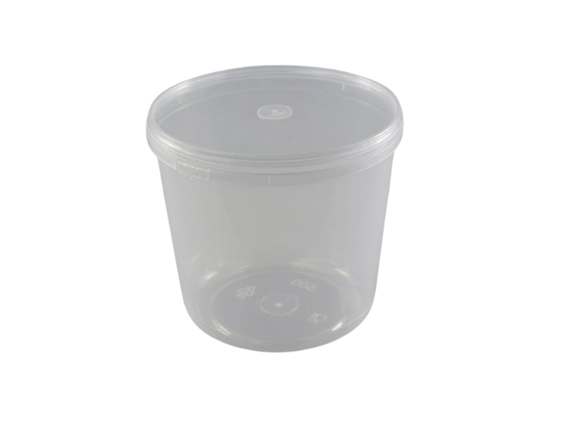 Pote com Tampa com Lacre 500ml - Cx C/ 500 Unidades