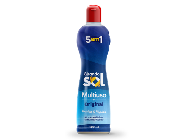 Limpador Multiuso Original Girando Sol 500ml - Unidade