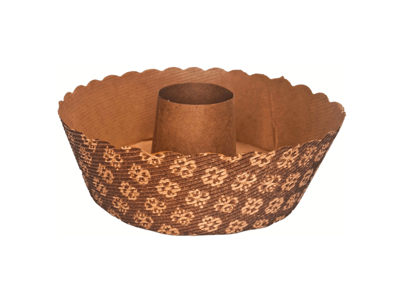 Forma Bolo Suíço Redondo 300gr 12,5 X 5,5cm - Pacote Com 100 Unidade