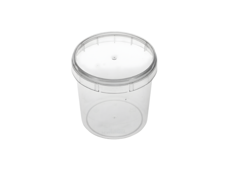 Pote Redondo 220ml com Tampa - Cx com 200 Unidades