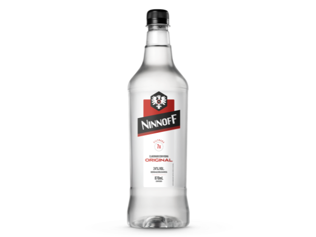 Ninnoff Pet Beb. Alcoólico  Mista Vodka 870ml  - 6 Umidade