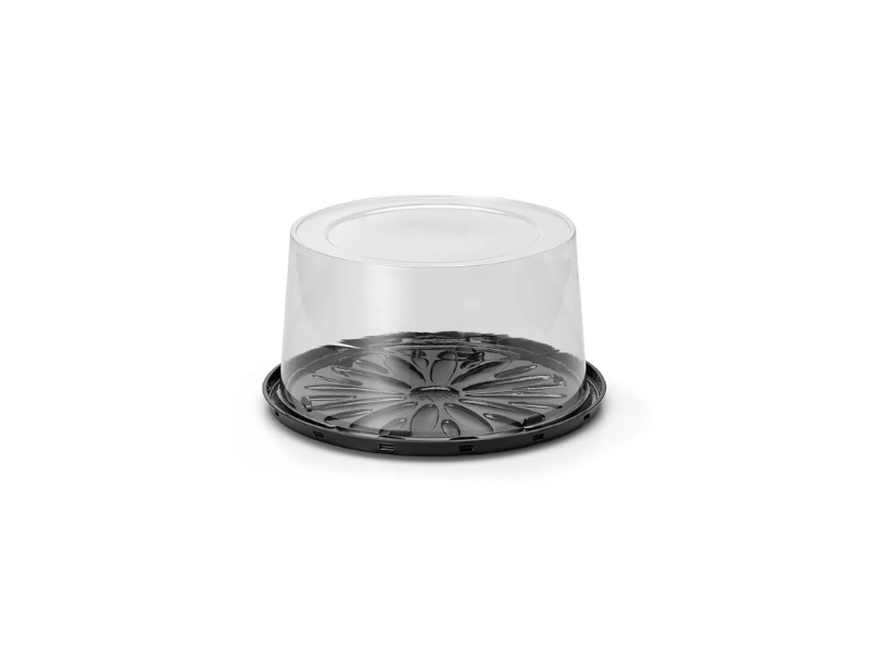 G50CTA-PT - Torta Alta Contemporânea Preta - Caixa com 50 Unidades  