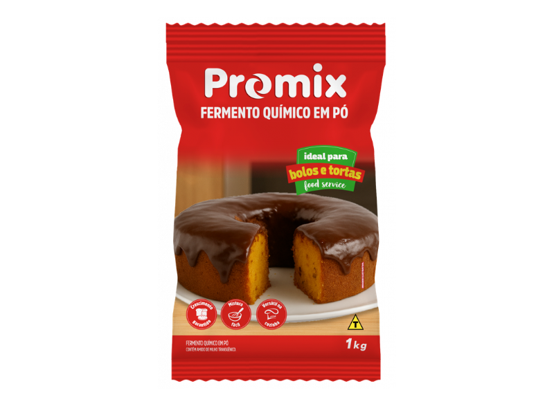 Fermento Químico Promix (10) - Pct C/ 1 Kg
